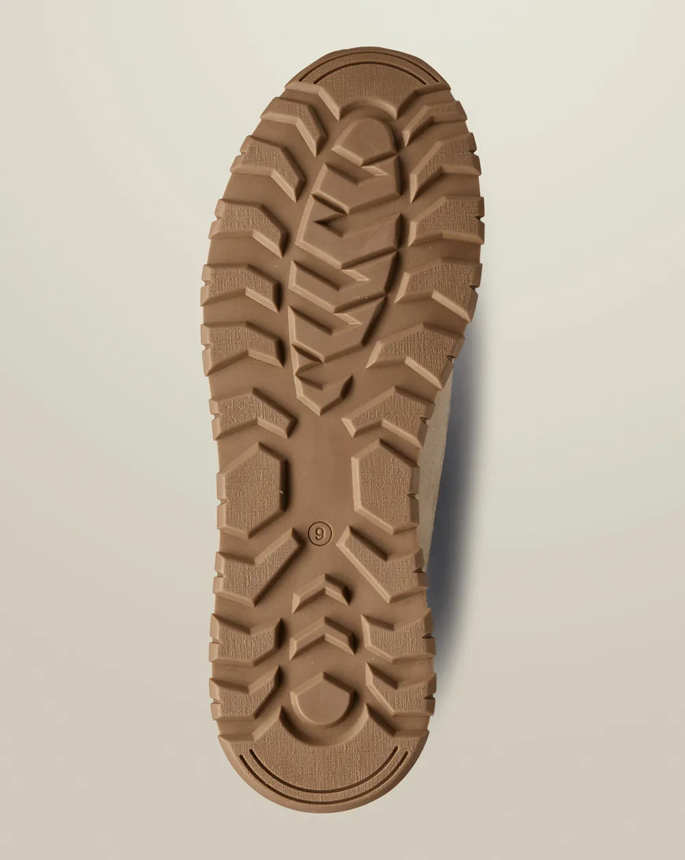 Leather Textile Trainers - Dark Chocolate