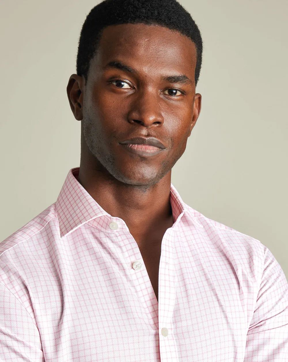 Non-Iron Westminster Weave Shirt - Silver Grey
