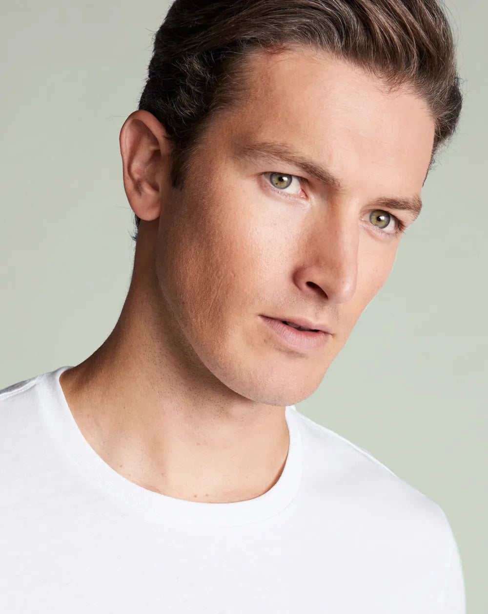 2 Pack V-Neck Cotton T-Shirt - White