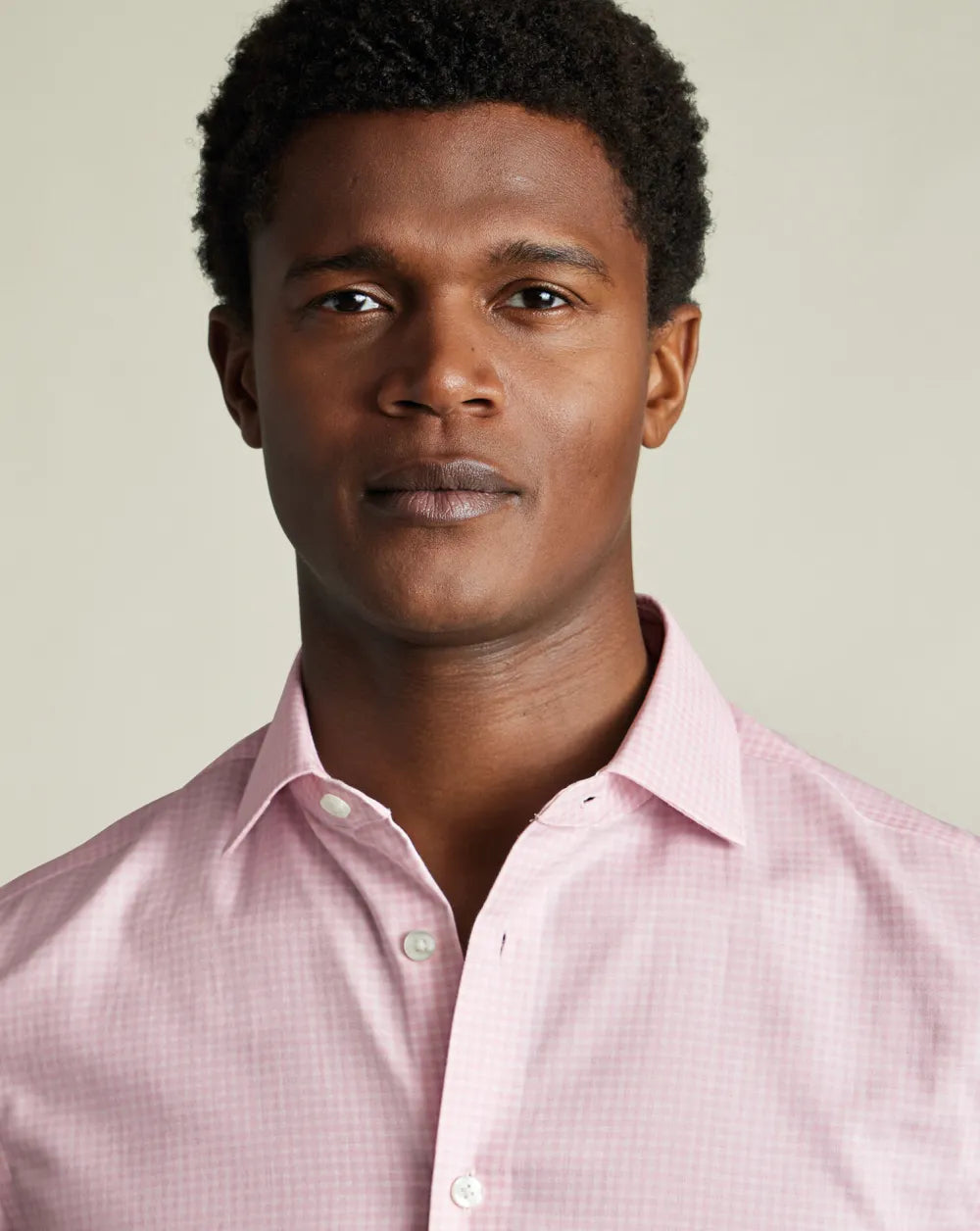 Non-Iron Cotton Linen Short Sleeve Shirt - Ink Blue