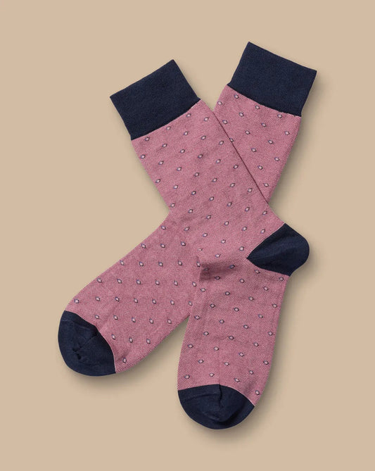 Geo Socks - Pink